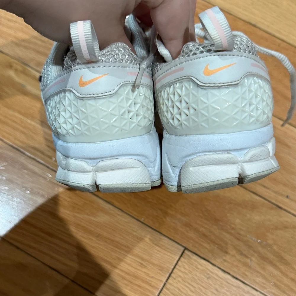 Nike Pink and White Mesh Sneakers - Picture 3 of 5